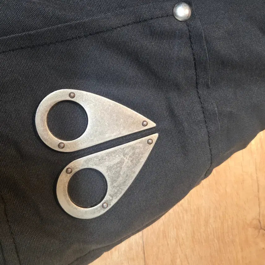 [BUNJANG] Moose Knuckles Black Padded Jacket M / 무스너클 스틸링 화이트퍼 블랙패딩M 저렴히 팝니다