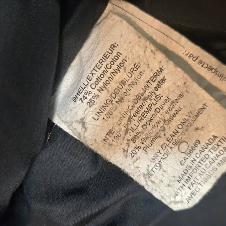 [BUNJANG] Moose Knuckles Black Padded Jacket M / 무스너클 스틸링 화이트퍼 블랙패딩M 저렴히 팝니다