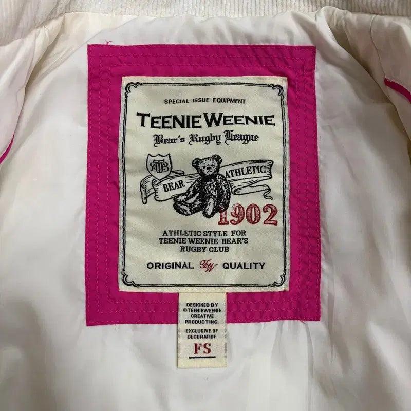 [BUNJANG] Tini Wini White Quilted Jacket v1594 / 티니위니 화이트 퀼팅 자켓 v1594