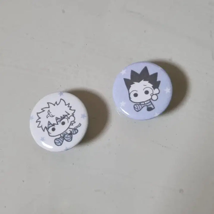 [BUNJANG] Hunter x Hunter Enamel Badge Set / 헌터헌터 앙마님 비공굿 뱃지