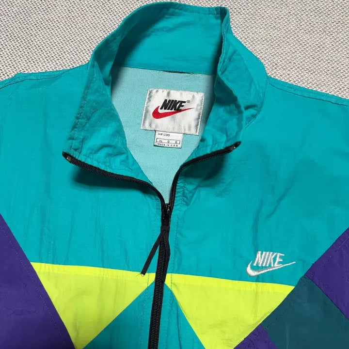 [BUNJANG] Nike Old School Windbreaker Jacket / 00s 나이키 올드스쿨 빅로고 바람막이 자켓