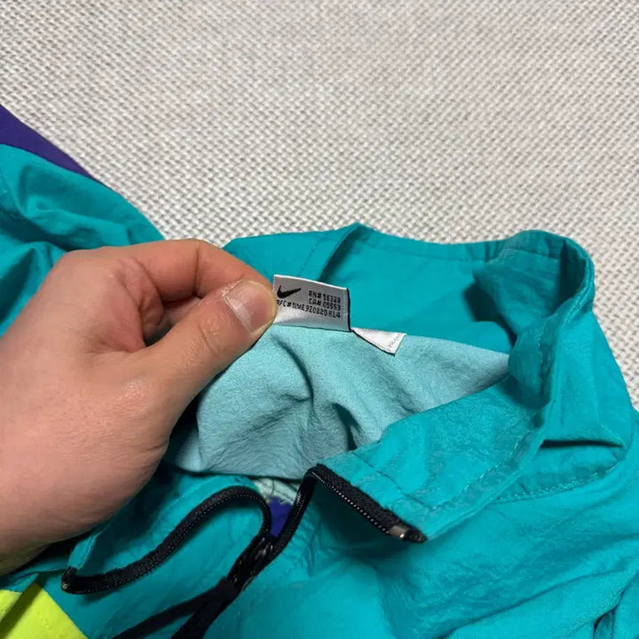 [BUNJANG] Nike Old School Windbreaker Jacket / 00s 나이키 올드스쿨 빅로고 바람막이 자켓