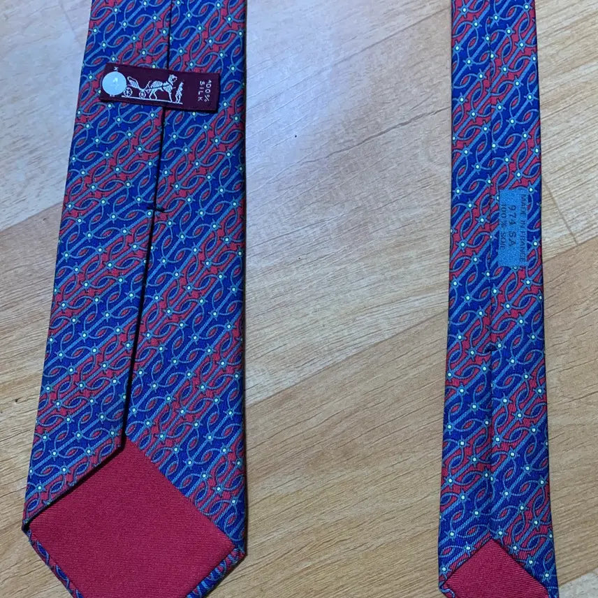 [BUNJANG] HERMES Silk Tie Bundle / HERMES 에르메스 타이(실크)묶음판매(NO.4-5)
