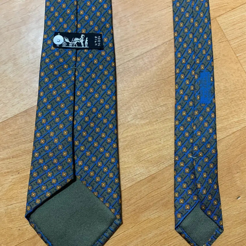 [BUNJANG] HERMES Silk Tie Bundle / HERMES 에르메스 타이(실크)묶음판매(NO.4-5)