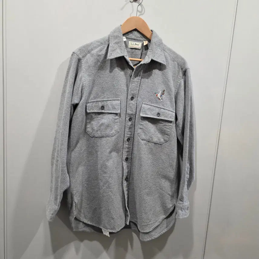 [BUNJANG] L.L.Bean Flannel Collar Shirt / 엘엘빈(L.L.Bean) 플란넬 카라 셔츠