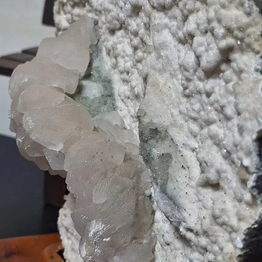 [BUNJANG] Okenite & Calcite Mineral Specimen / 30%할인>인테리어소품 >>오케나이트, 칼사이트 >원석, 수석, 광물