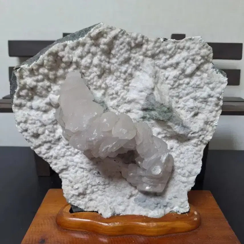[BUNJANG] Okenite & Calcite Mineral Specimen / 인테리어소품 >>오케나이트, 칼사이트 >원석, 수석, 광물