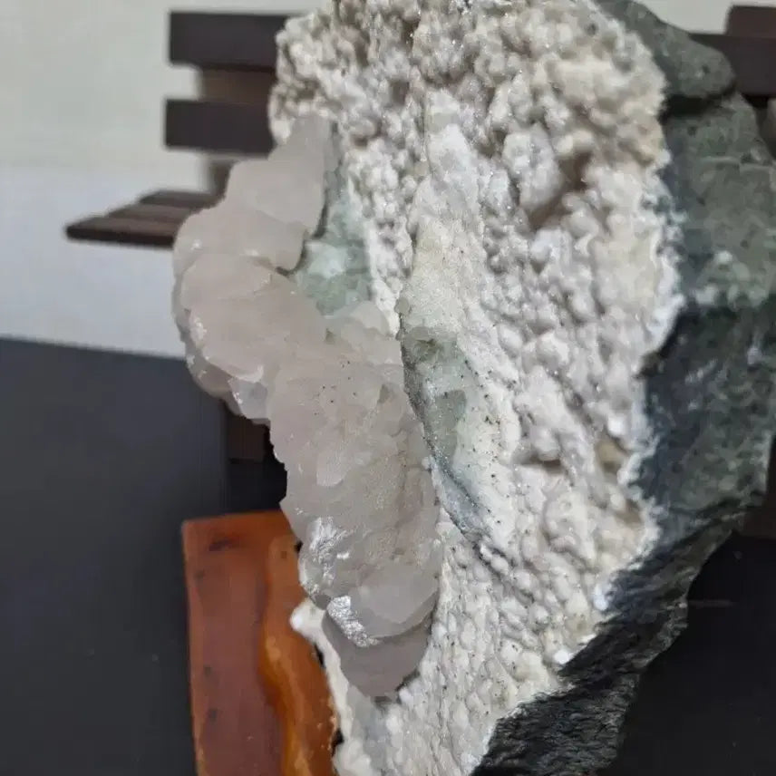 [BUNJANG] Okenite & Calcite Mineral Specimen / 인테리어소품 >>오케나이트, 칼사이트 >원석, 수석, 광물