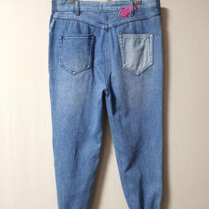 [BUNJANG] MARYLING 배기 데님 팬츠 / MARYLING 메릴링 패치 디테일 배기 데님 팬츠 40 사이즈 정품