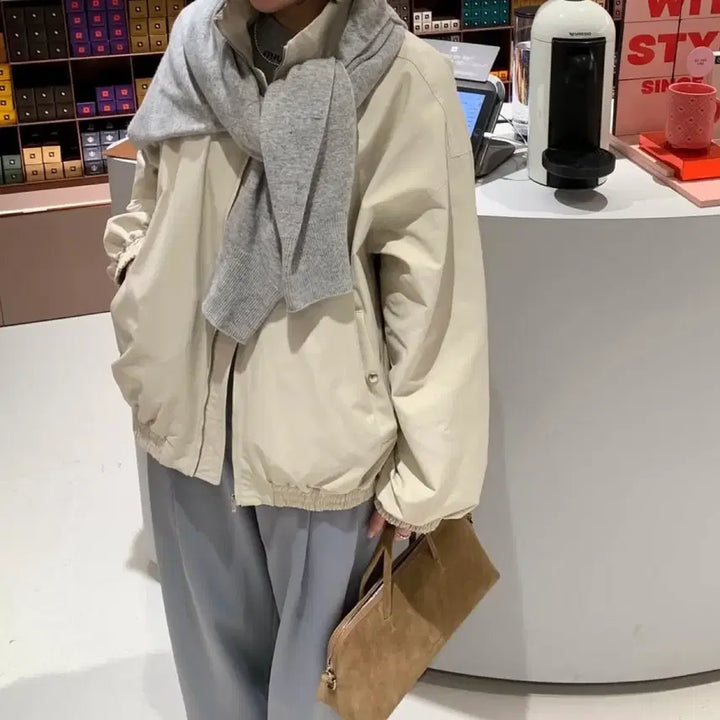 [BUNJANG] Heon She Classic Blouson Jacket / 새상품)허앤쉬 클래식 블루종