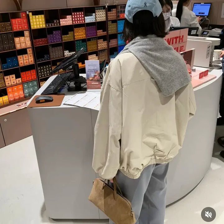 [BUNJANG] Heon She Classic Blouson Jacket / 새상품)허앤쉬 클래식 블루종