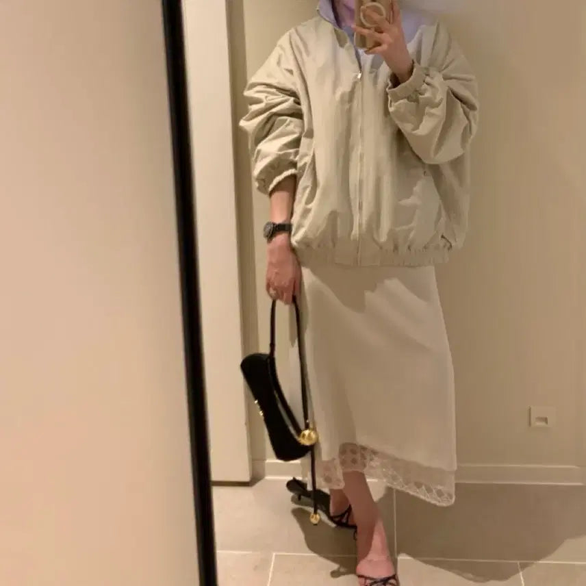 [BUNJANG] Heon She Classic Blouson Jacket / 새상품)허앤쉬 클래식 블루종