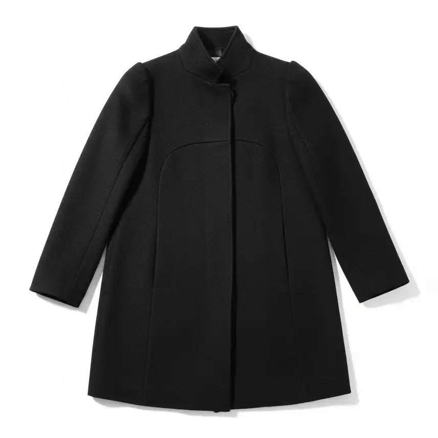 [BUNJANG] Stellar Black Half Coat / 스텔라 블랙 하프 코트 여성용
