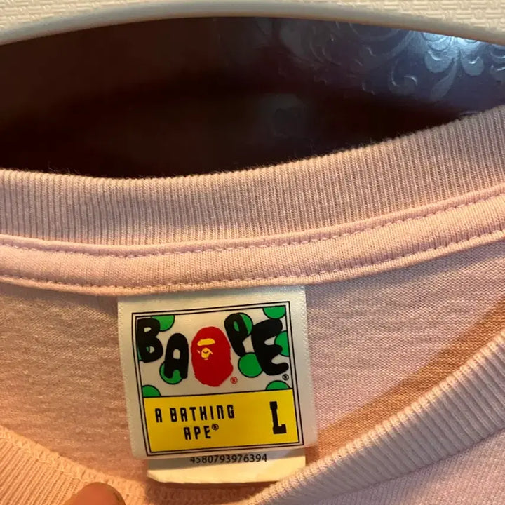 [SOLD OUT] 배이프 핑크반팔