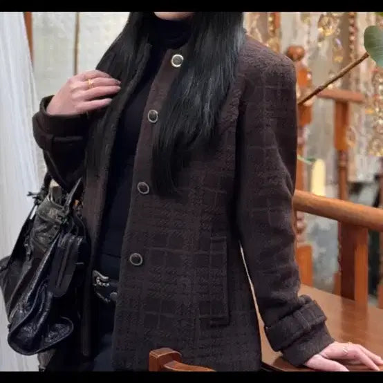 [BUNJANG] Courreges Angora Coat Jacket / 꾸레쥬 courreges 앙고라 코트자켓