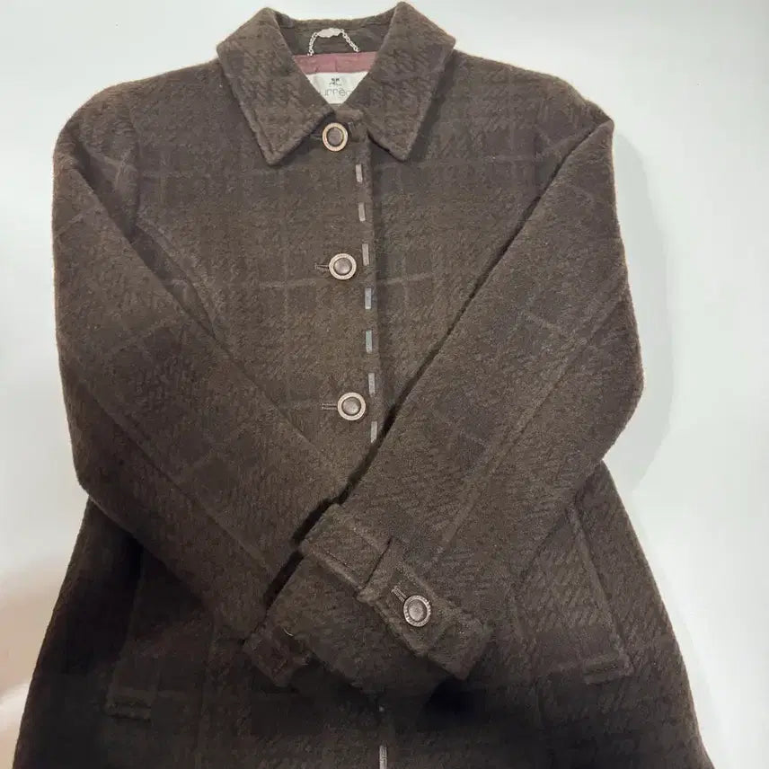 [BUNJANG] Courreges Angora Coat Jacket / 꾸레쥬 courreges 앙고라 코트자켓