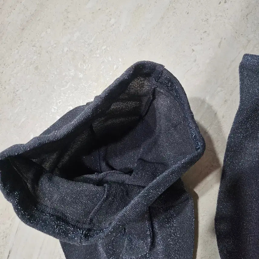 [BUNJANG] Free Size Silver Pearl Ankle Tights / 66free 펄 발고리 타이즈 -은사함유 펄