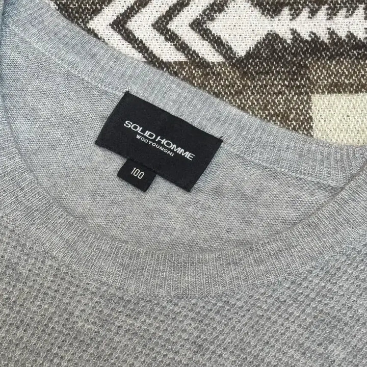 [BUNJANG] SOLID HOMME Cashmere Knit / 솔리드 옴므 캐시미어 니트