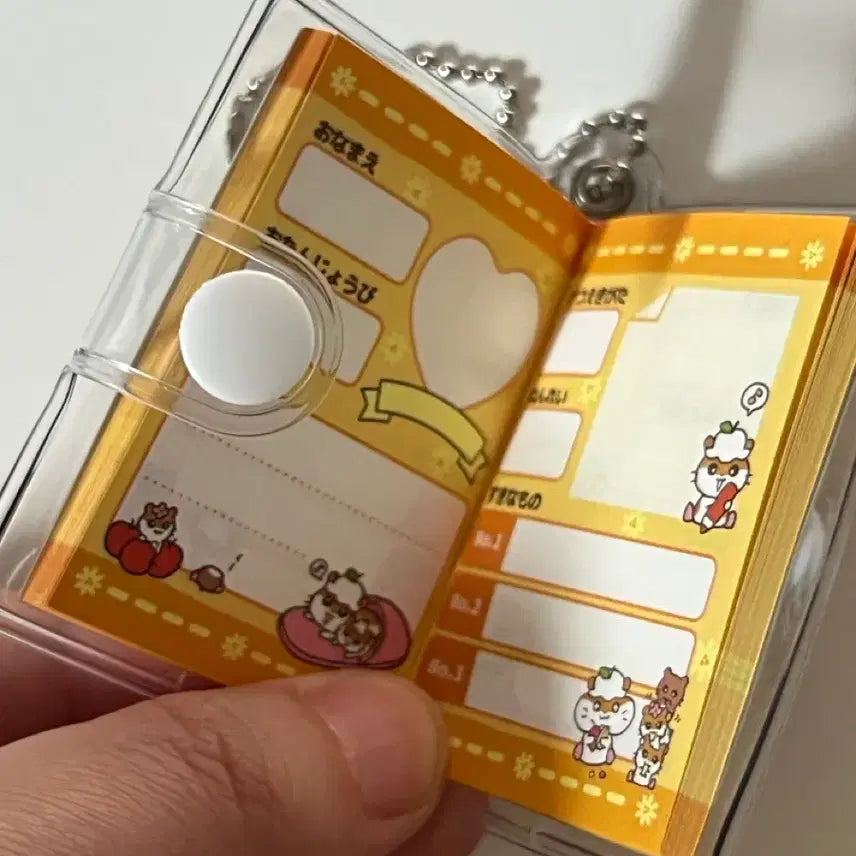 [BUNJANG] Sanrio Korokoro Kuriring Profile Notebook / 산리오 프로필수첩 가챠 신상노트가챠 코로코로쿠리링