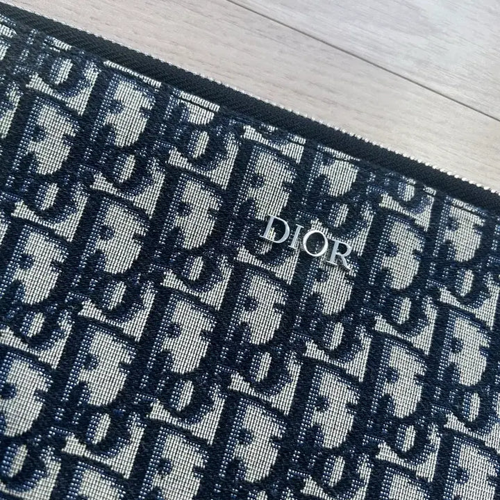 [BUNJANG] Dior Oblique Pouch with Strap / 디올 오블리크 파우치 지갑 스트랩 포함