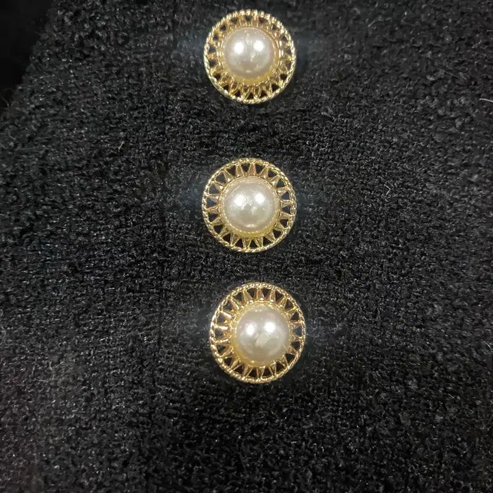 [BUNJANG] ENTER Black Tweed Jacket / ENTER 블랙 트위드 자켓