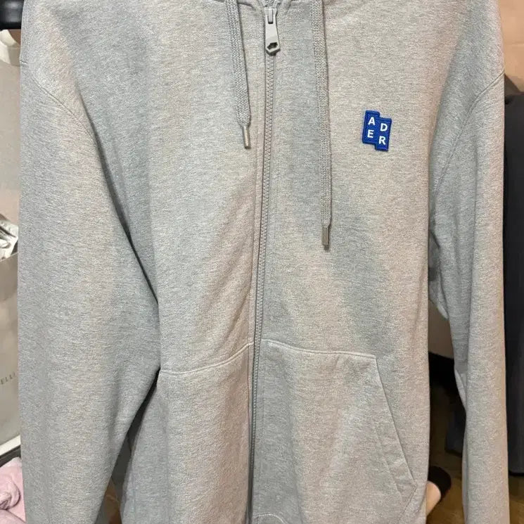 [BUNJANG] Ader Error Gray Hoodie L / 아더에러 그레이 후드 집업 L