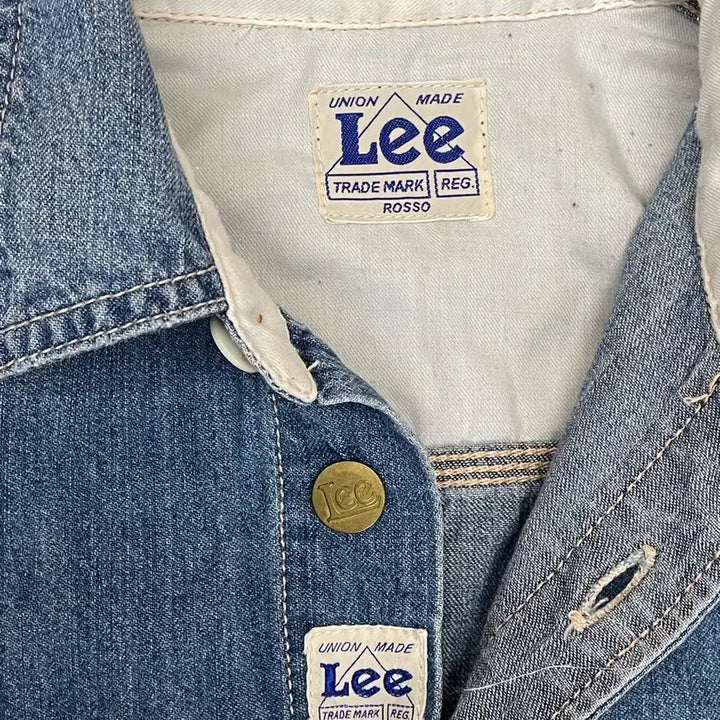 [BUNJANG] Lee Union Made Denim Long Jacket / 90s 우먼 [S] 리 Lee Union Made 데님 롱 자켓