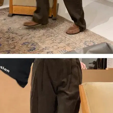 [BUNJANG] MaybeBaby Corduroy Pants (Brown, M) / 메이비베이비 코듀로이 팬츠(브라운, M)