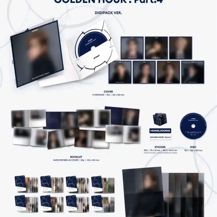 [BUNJANG] ATEEZ Seonghwa Digipack (Sealed) / 에이티즈 성화 디지팩(미개봉)양도