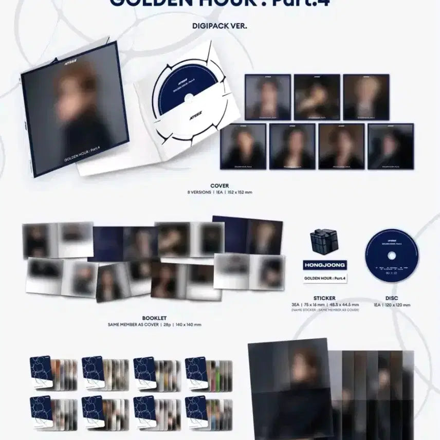 [BUNJANG] ATEEZ Seonghwa Digipack (Sealed) / 에이티즈 성화 디지팩(미개봉)양도