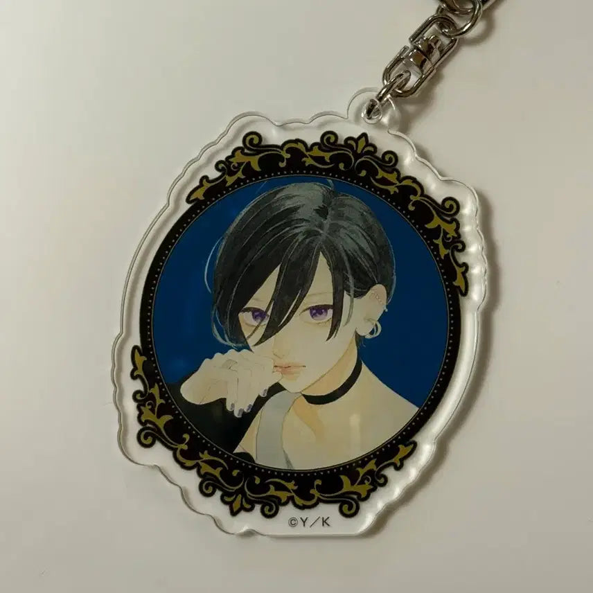 [BUNJANG] Beautiful Evening Moon Acrylic Keyring Set / 아름다운 초저녁달 2종 아크릴 키링