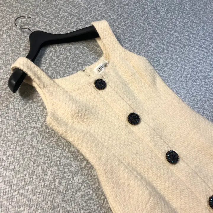 [BUNJANG] Fayewoo Tweed Bustier Sleeveless Dress / 페이우 fayewoo 트위드 원피스 뷔스티에 나시 서예지 서지혜 민소매