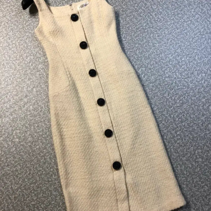 [BUNJANG] Fayewoo Tweed Bustier Sleeveless Dress / 페이우 fayewoo 트위드 원피스 뷔스티에 나시 서예지 서지혜 민소매