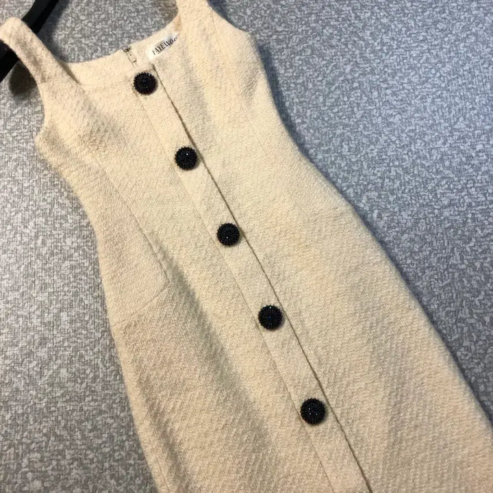 [BUNJANG] Fayewoo Tweed Bustier Sleeveless Dress / 페이우 fayewoo 트위드 원피스 뷔스티에 나시 서예지 서지혜 민소매