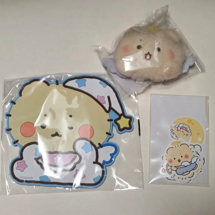 [SOLD OUT] 아이소이 망곰이 콜라보 머리핀 스티커 클린잇제로 바닐라코 코스터 미개봉