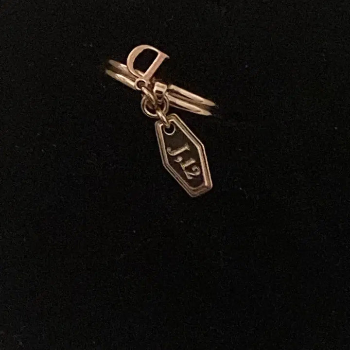 [BUNJANG] EXO D.O. Initial Engraved Ring / 엑소 디오 도경수 생일 이니셜 반지