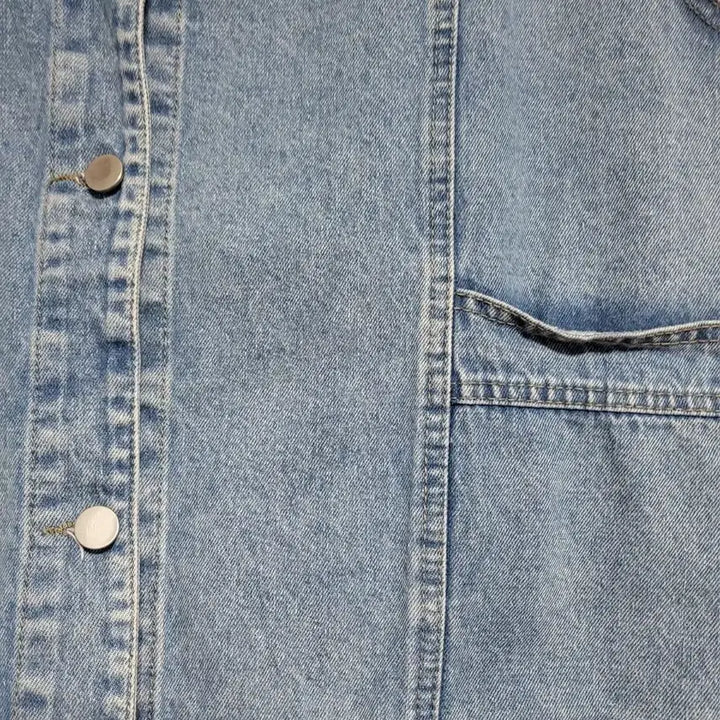 [BUNJANG] Unisex Denim Vest / 연청 오버핏 데님 조끼 베스트