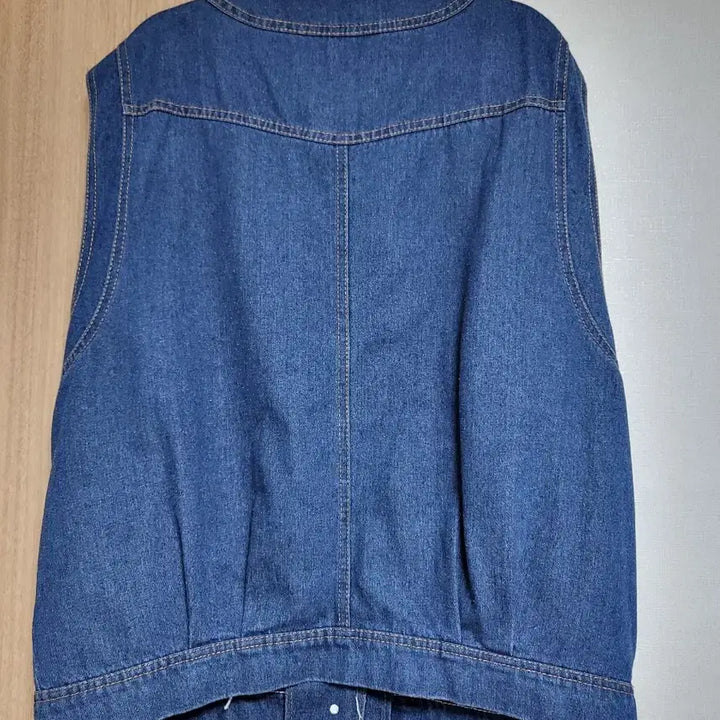 [BUNJANG] Denim Vest / 진청 오버핏 데님 조끼 베스트