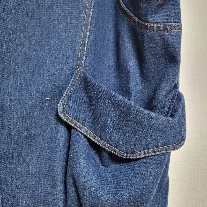 [BUNJANG] Denim Vest / 진청 오버핏 데님 조끼 베스트