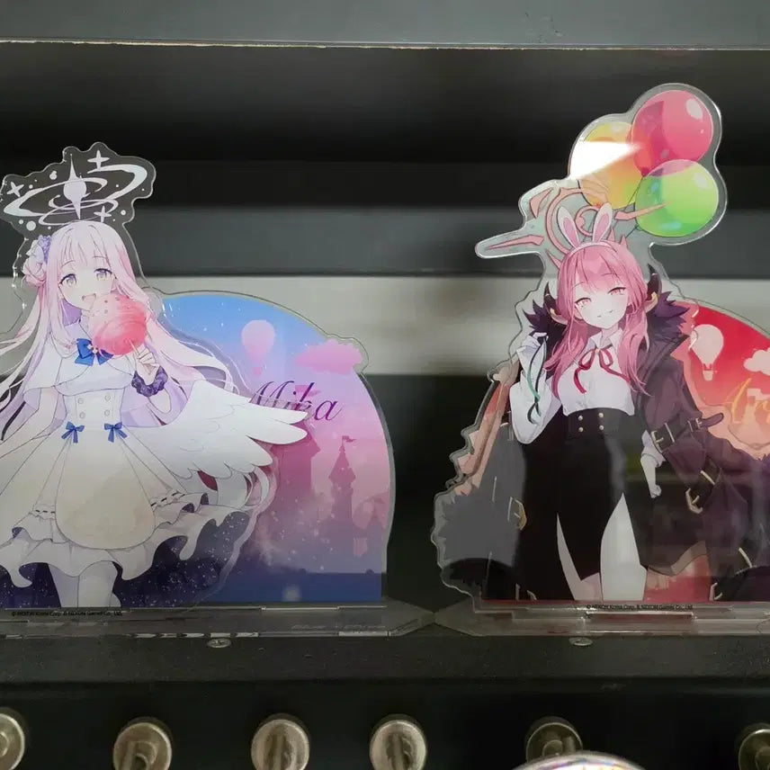 [BUNJANG] Blue Archive Nonomi/Mika/Aru/Yuuka 2nd Anniversary Acrylic Stand 4-Piece Set / 블루아카이브 공식 2주년 노노미/미카/아루/유우카 아크릴스탠드 4종