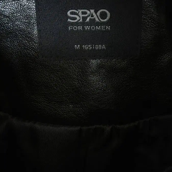 [BUNJANG] (새제품 무료배송)스파오 하프 카코트 블랙 비건레더 SPJLF49W15 / (새제품 무료배송)스파오 하프 카코트 블랙 비건레더 SPJLF49W15