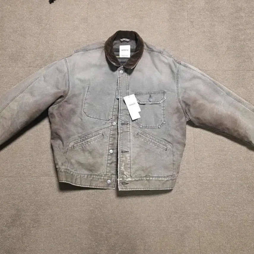 [BUNJANG] BOW WOW nubian Blanket Line Duck Jacket / [L] BOW WOW 바우와우 x nubian 별주 블랭킷 라인 덕 자켓