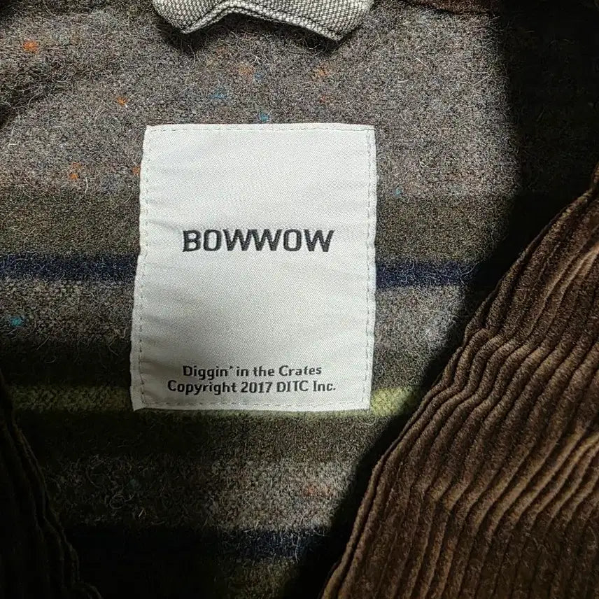 [BUNJANG] BOW WOW nubian Blanket Line Duck Jacket / [L] BOW WOW 바우와우 x nubian 별주 블랭킷 라인 덕 자켓