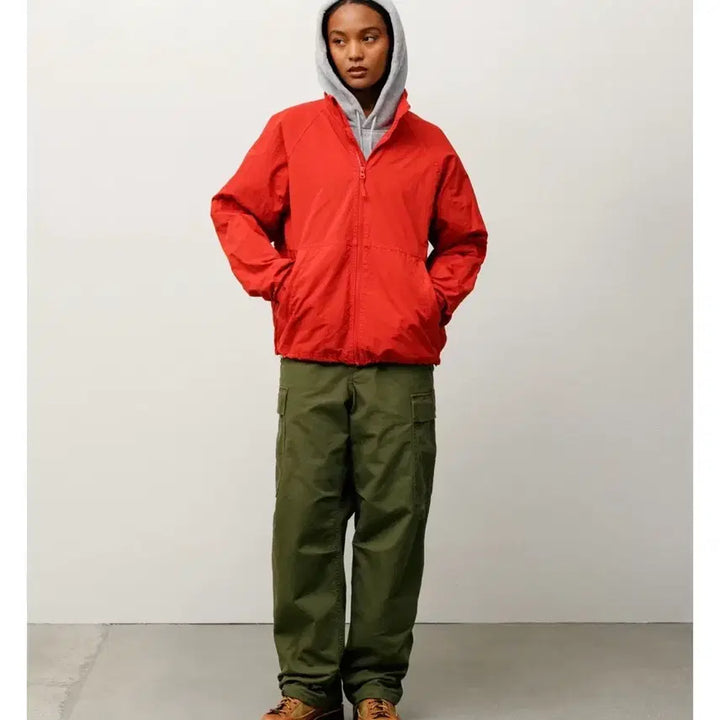 [BUNJANG] Stussy Warm Up Jacket Red / 스투시 웜업 자켓 레드 새상품