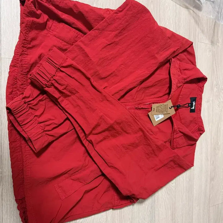 [BUNJANG] Stussy Warm Up Jacket Red / 스투시 웜업 자켓 레드 새상품