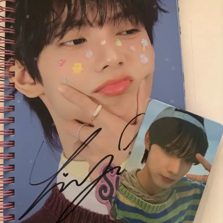 [BUNJANG] Choi Lip-woo Mnet Plus Much Signed Album + POB / 최립우 엠넷플러스머치 친필 싸인 앨범+미공포 양도해요