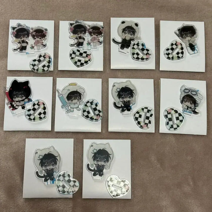 [BUNJANG] Yeolchime Bed Mini Acrylic Stand Bundle Set / 열여덟의 침대 열침 미니 아크릴 스탠드 일괄