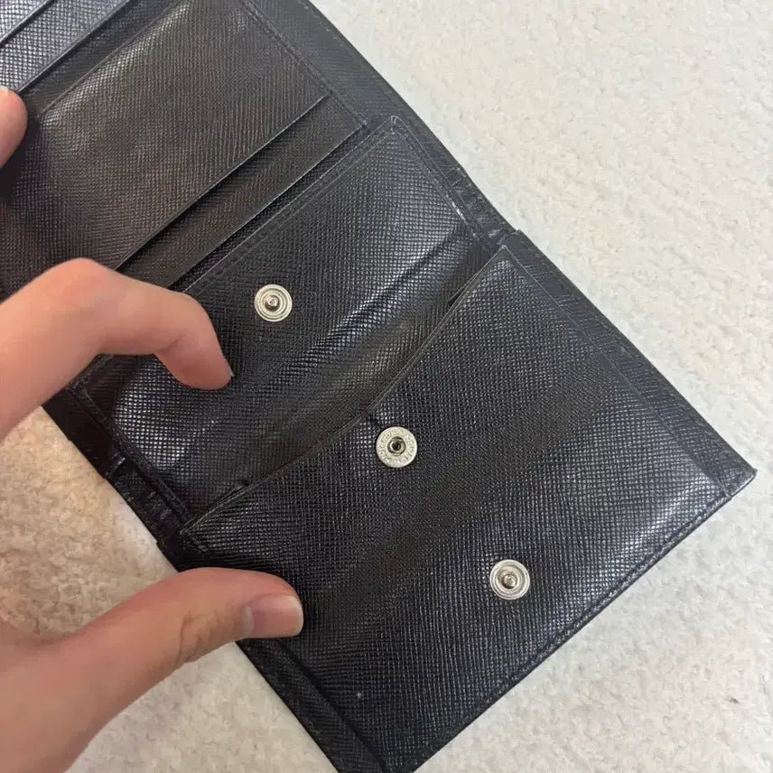 [BUNJANG] Prada Nylon Bifold Wallet / 프라다 나일론 반지갑