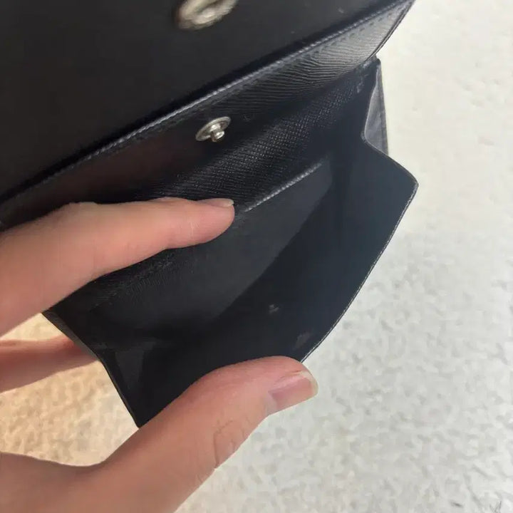 [BUNJANG] Prada Nylon Bifold Wallet / 프라다 나일론 반지갑