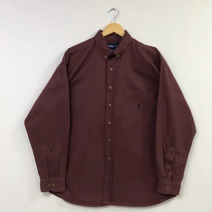 [BUNJANG] Polo Solid Cotton Shirt / Xxl 폴로 솔리드코튼 셔츠